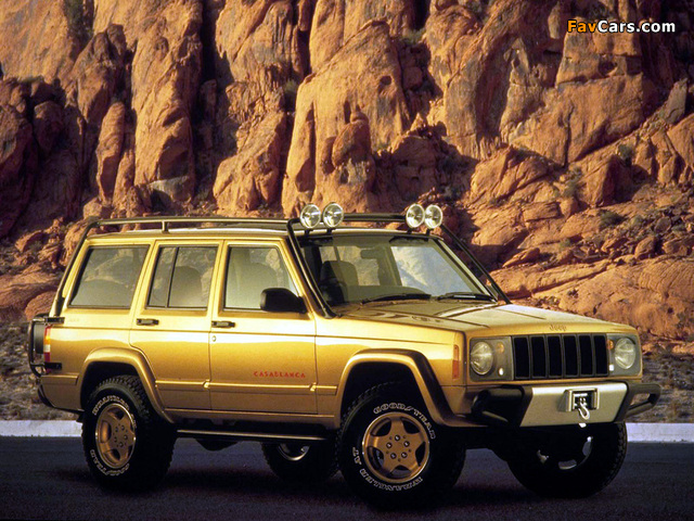Jeep Cherokee Casablanca Concept (XJ) 1997 photos (640 x 480)