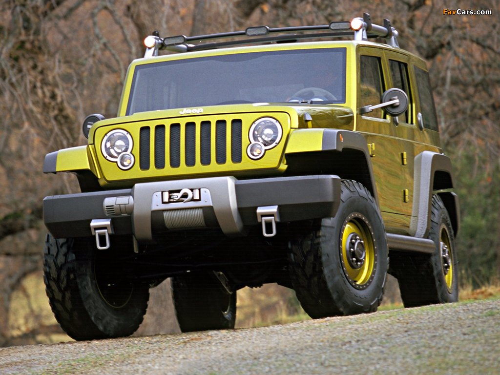 Jeep Rescue Concept 2004 photos (1024 x 768)