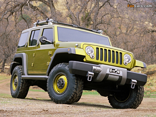 Jeep Rescue Concept 2004 photos (640 x 480)