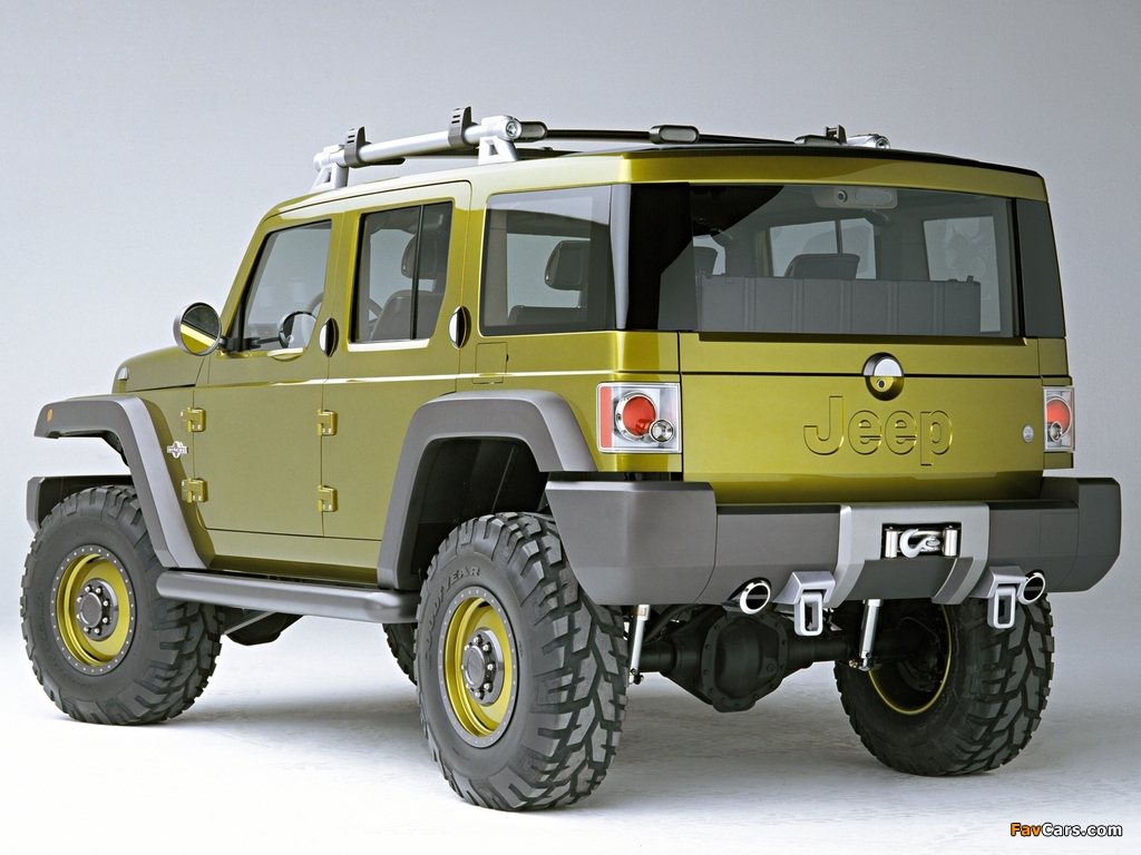 Jeep Rescue Concept 2004 pictures (1024 x 768)