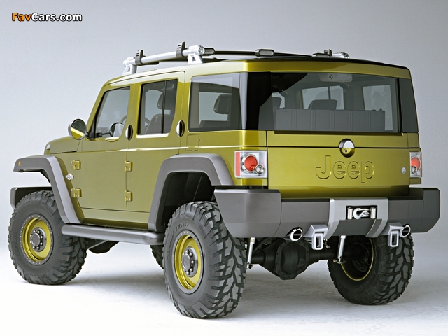 Jeep Rescue Concept 2004 pictures (640 x 480)