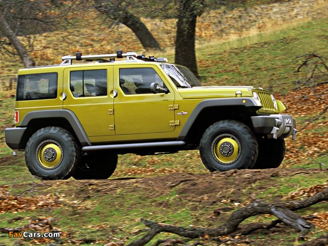 Jeep Rescue Concept 2004 wallpapers (640 x 480)