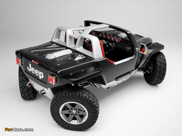 Jeep Hurricane Concept 2005 pictures (640 x 480)