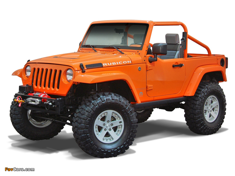 Jeep Wrangler Rubicon King Concept (TJ) 2006 pictures (800 x 600)