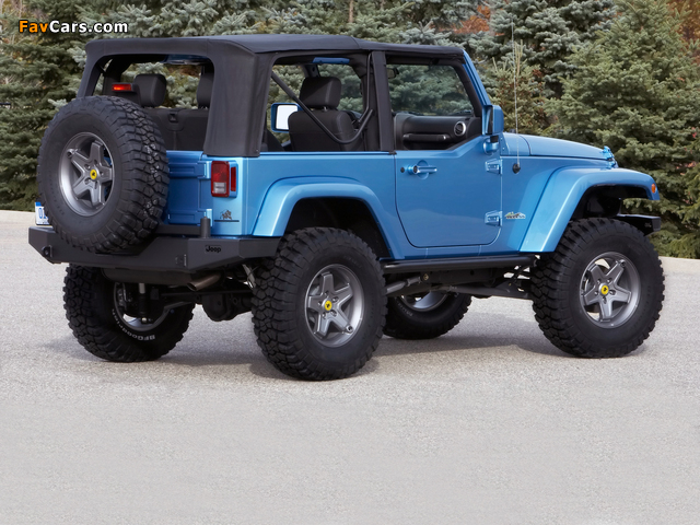 Jeep Wrangler All Access Concept (JK) 2007 pictures (640 x 480)