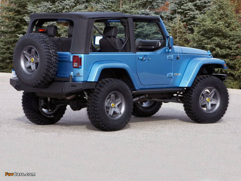 Jeep Wrangler All Access Concept (JK) 2007 pictures (800 x 600)