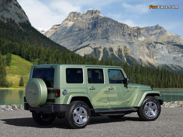 Jeep Wrangler Unlimited EV Concept (JK) 2009 images (640 x 480)