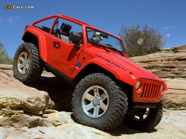 Mopar Underground Jeep Lower Forty Concept (JK) 2009 images (640 x 480)