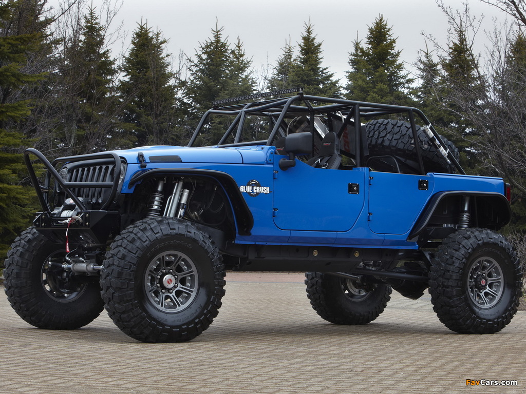 Mopar Jeep Wrangler Blue Crush Concept (JK) 2011 images (1024 x 768)