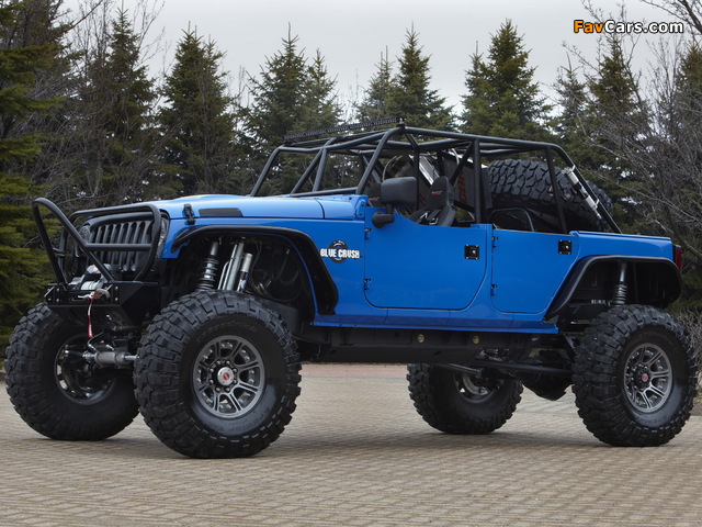 Mopar Jeep Wrangler Blue Crush Concept (JK) 2011 images (640 x 480)