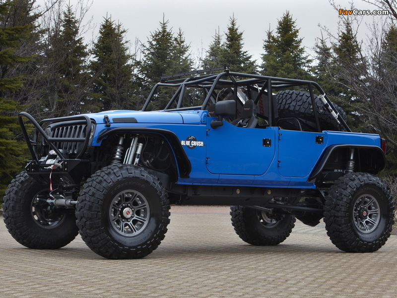 Mopar Jeep Wrangler Blue Crush Concept (JK) 2011 images (800 x 600)