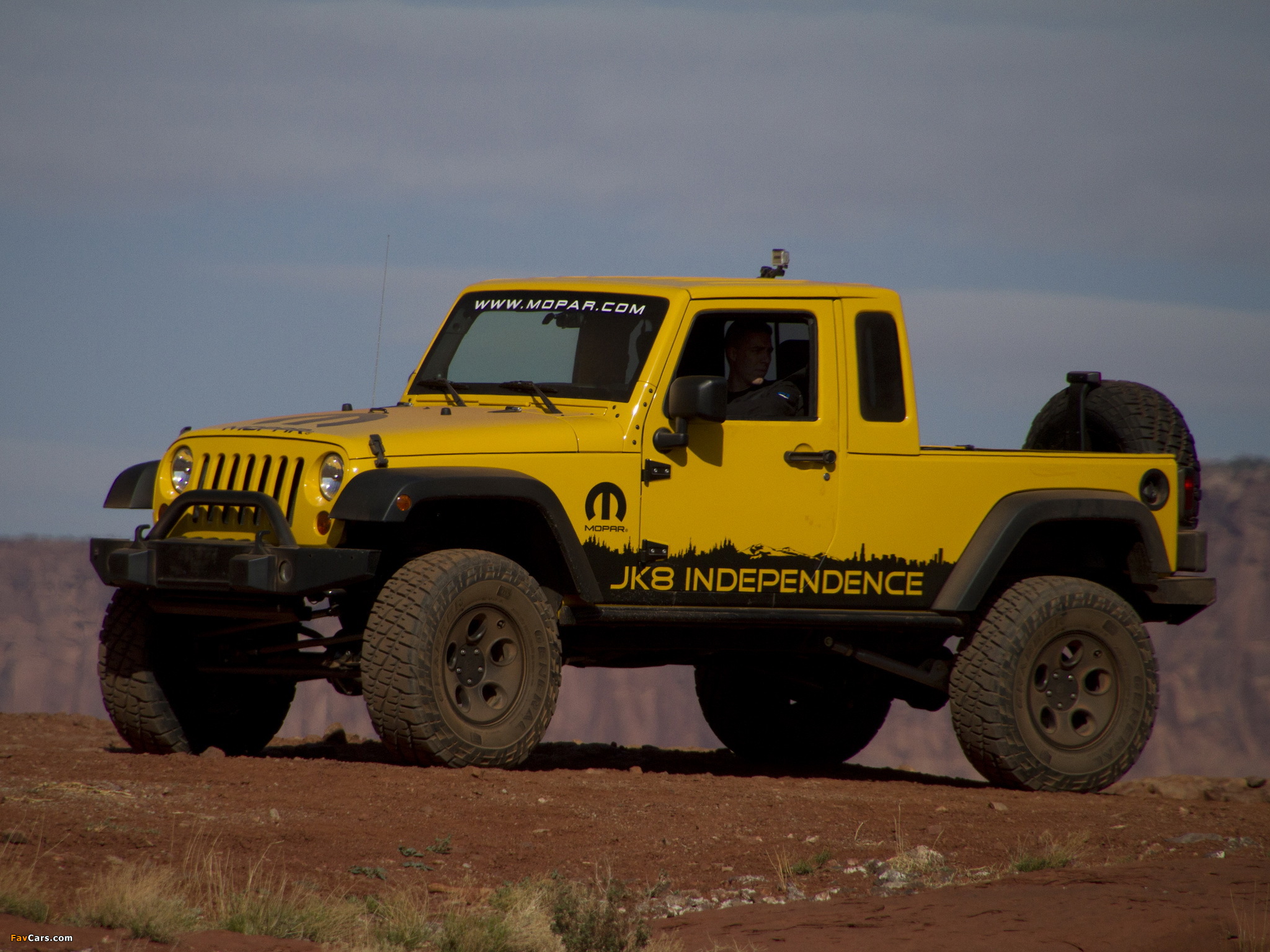 Mopar Jeep Wrangler JK-8 Independence Concept (JK) 2011 images (2048 x 1536)