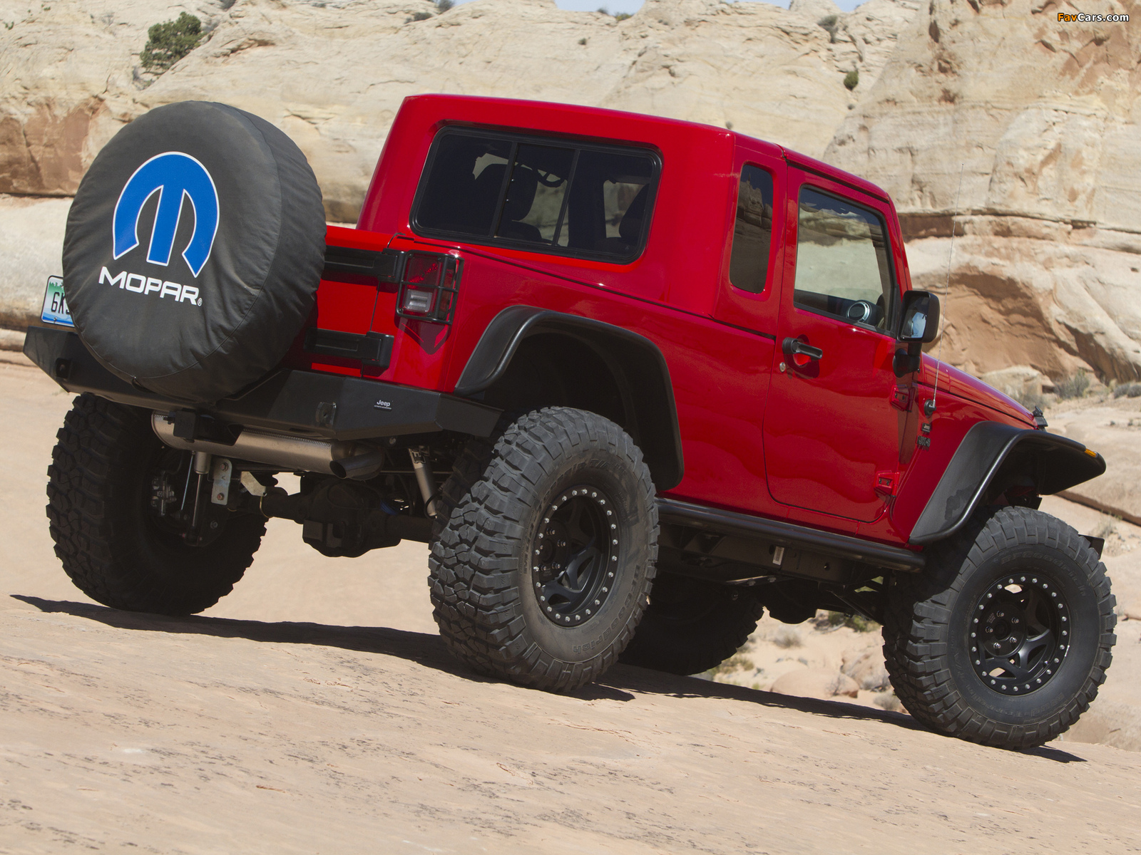 Mopar Jeep Wrangler JK-8 Concept (JK) 2012 images (1600 x 1200)