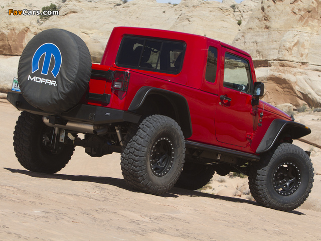 Mopar Jeep Wrangler JK-8 Concept (JK) 2012 images (640 x 480)