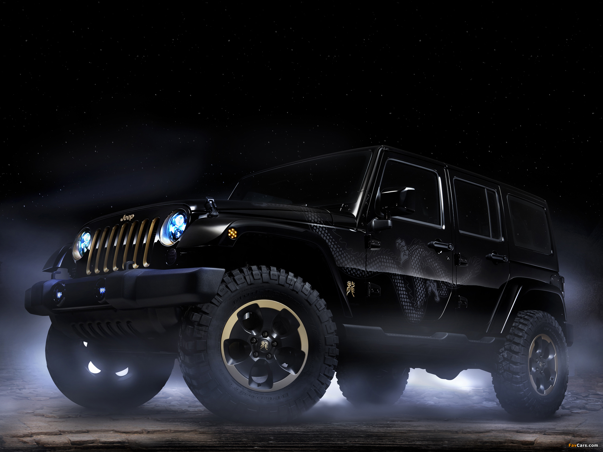 Jeep Wrangler Dragon Concept (JK) 2012 photos (2048 x 1536)