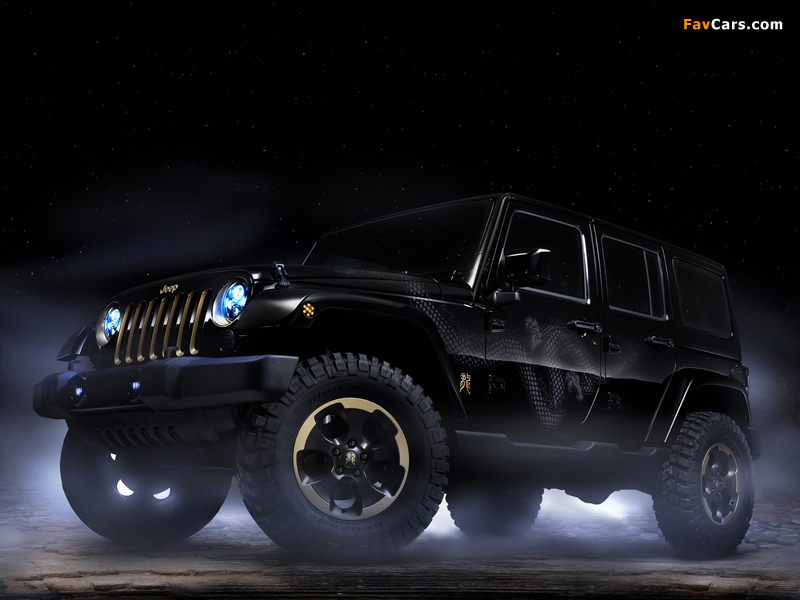 Jeep Wrangler Dragon Concept (JK) 2012 photos (800 x 600)