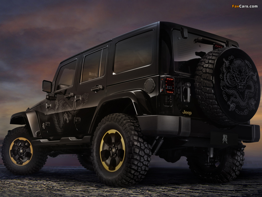 Jeep Wrangler Dragon Concept (JK) 2012 pictures (1024 x 768)
