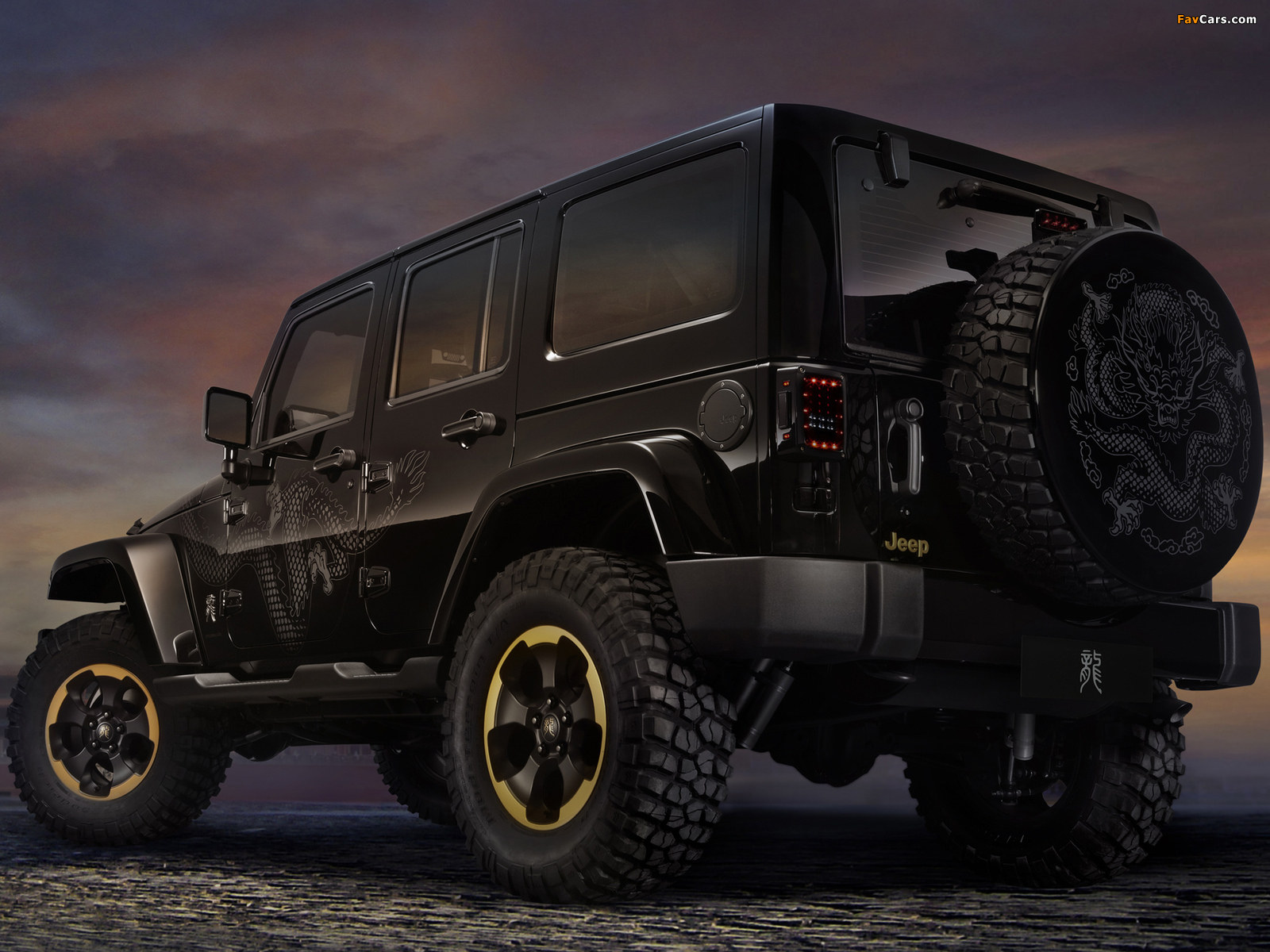 Jeep Wrangler Dragon Concept (JK) 2012 pictures (1600 x 1200)