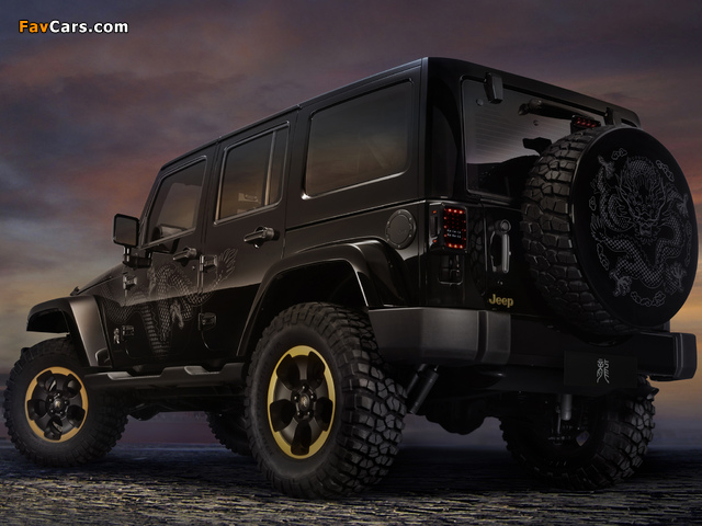 Jeep Wrangler Dragon Concept (JK) 2012 pictures (640 x 480)