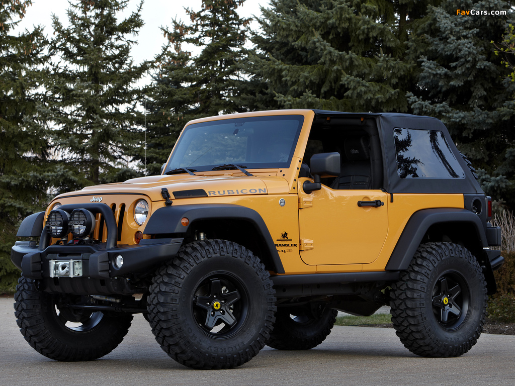 Jeep Wrangler Traildozer Concept (JK) 2012 pictures (1024 x 768)