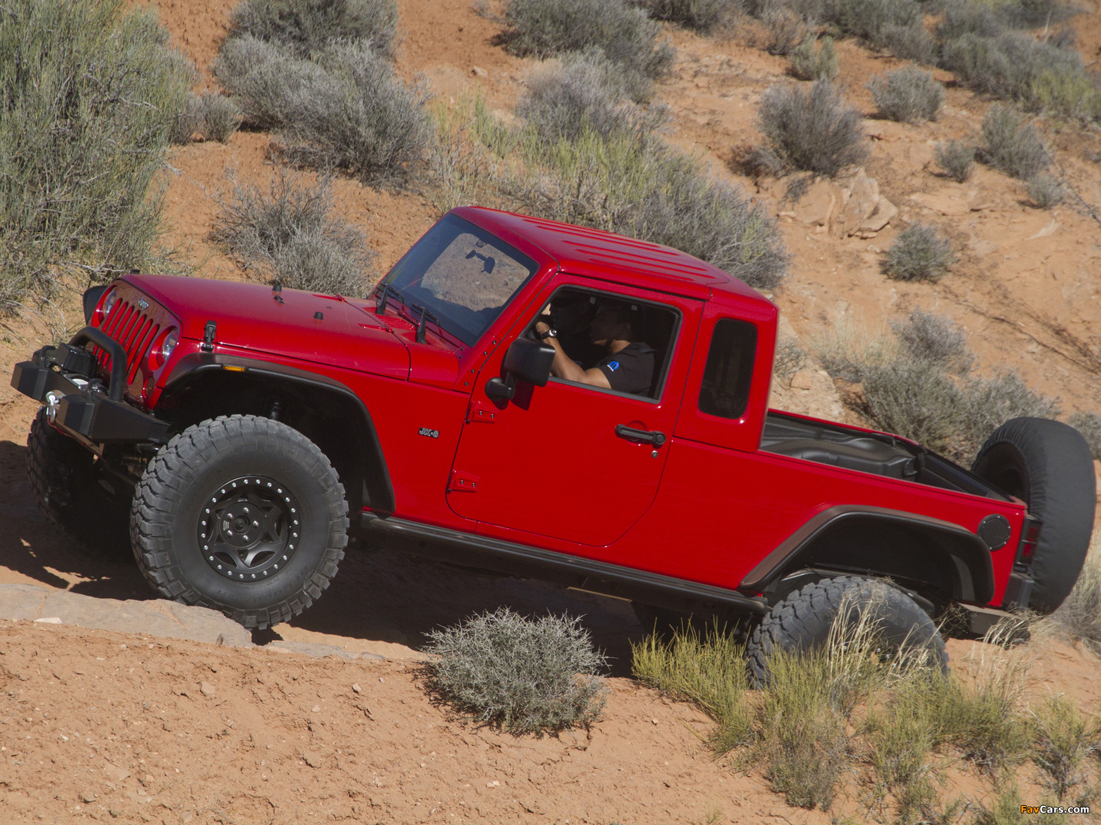 Mopar Jeep Wrangler JK-8 Concept (JK) 2012 wallpapers (1600 x 1200)