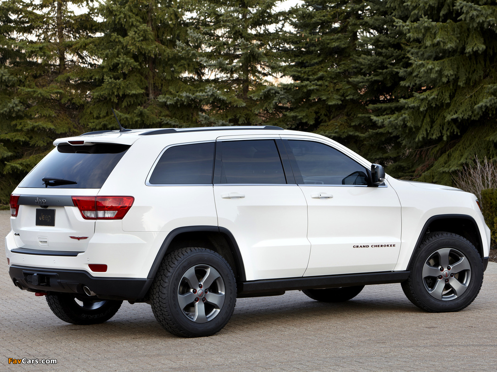 Jeep Grand Cherokee Trailhawk Concept (WK2) 2012 wallpapers (1024 x 768)