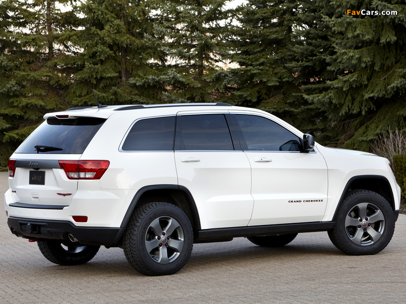 Jeep Grand Cherokee Trailhawk Concept (WK2) 2012 wallpapers (800 x 600)