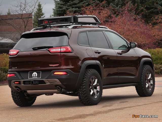 Jeep Cherokee Trail Carver (KL) 2013 pictures (640 x 480)