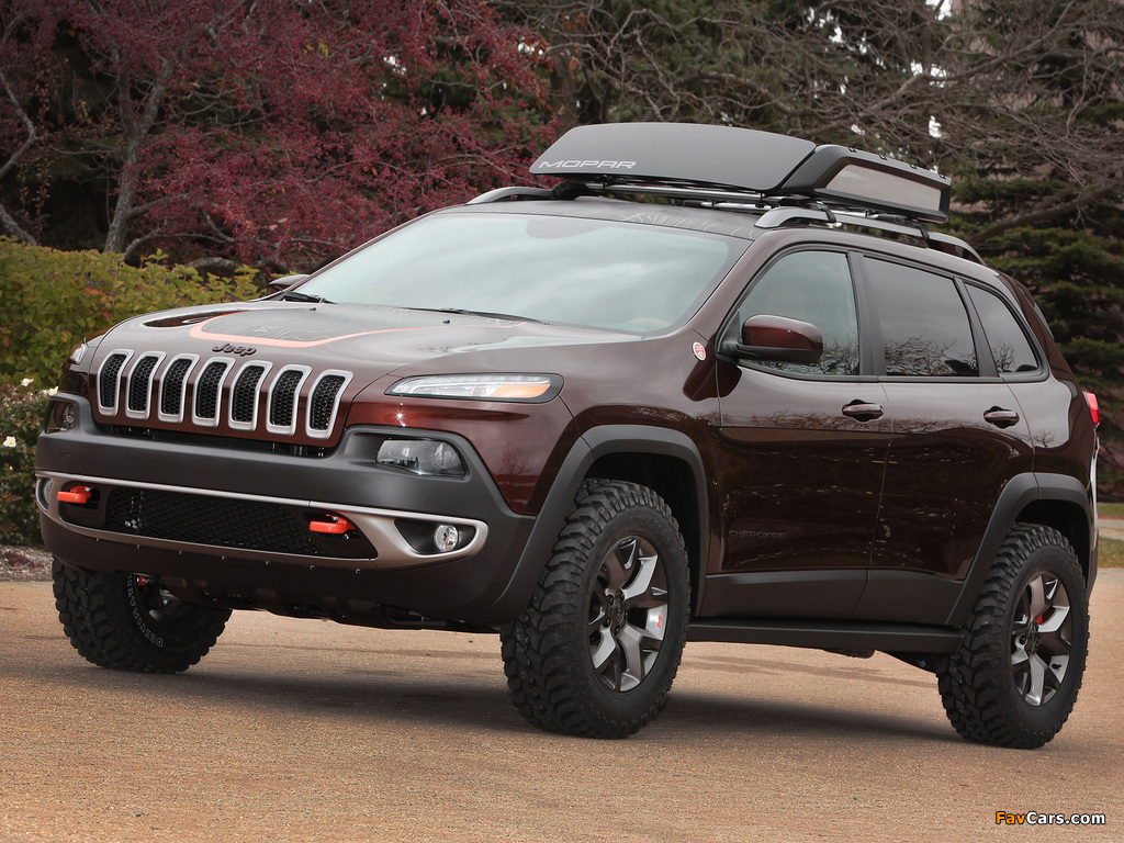 Jeep Cherokee Trail Carver (KL) 2013 wallpapers (1024 x 768)