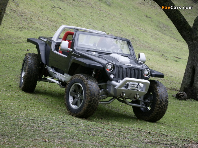 Photos of Jeep Hurricane Concept 2005 (640 x 480)