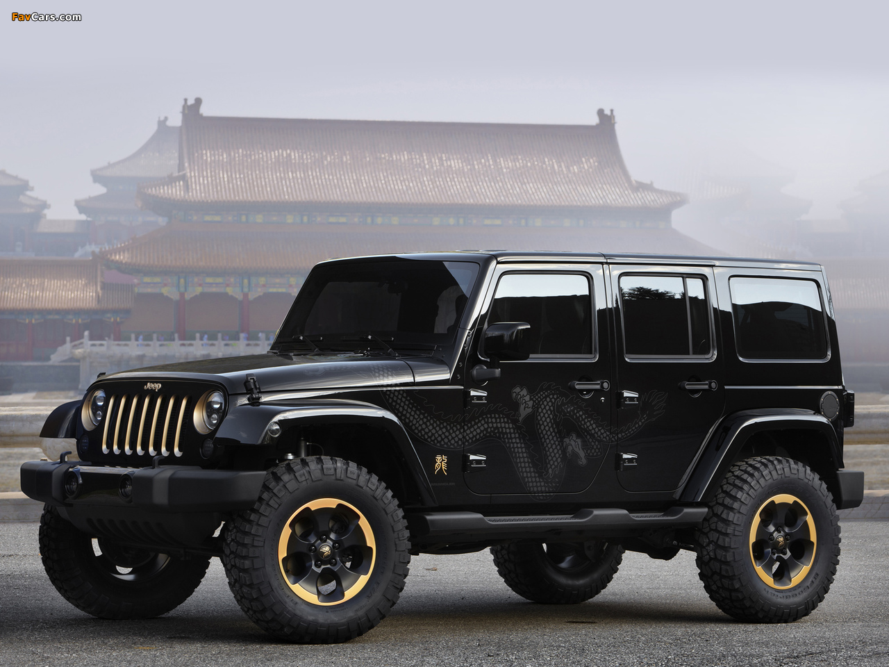 Photos of Jeep Wrangler Dragon Concept (JK) 2012 (1280 x 960)