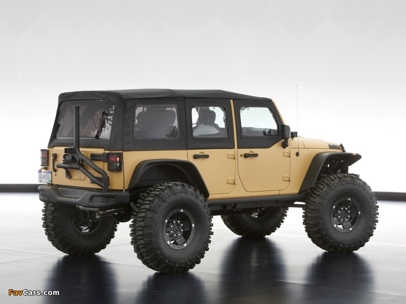 Photos of Jeep Wrangler Sand Trooper II Concept (JK) 2013 (800 x 600)