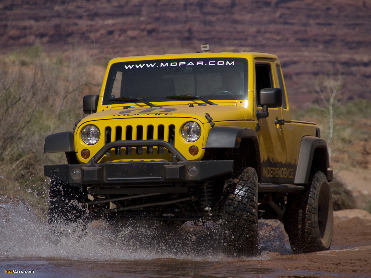 Mopar Jeep Wrangler JK-8 Independence Concept (JK) 2011 wallpapers (1280 x 960)