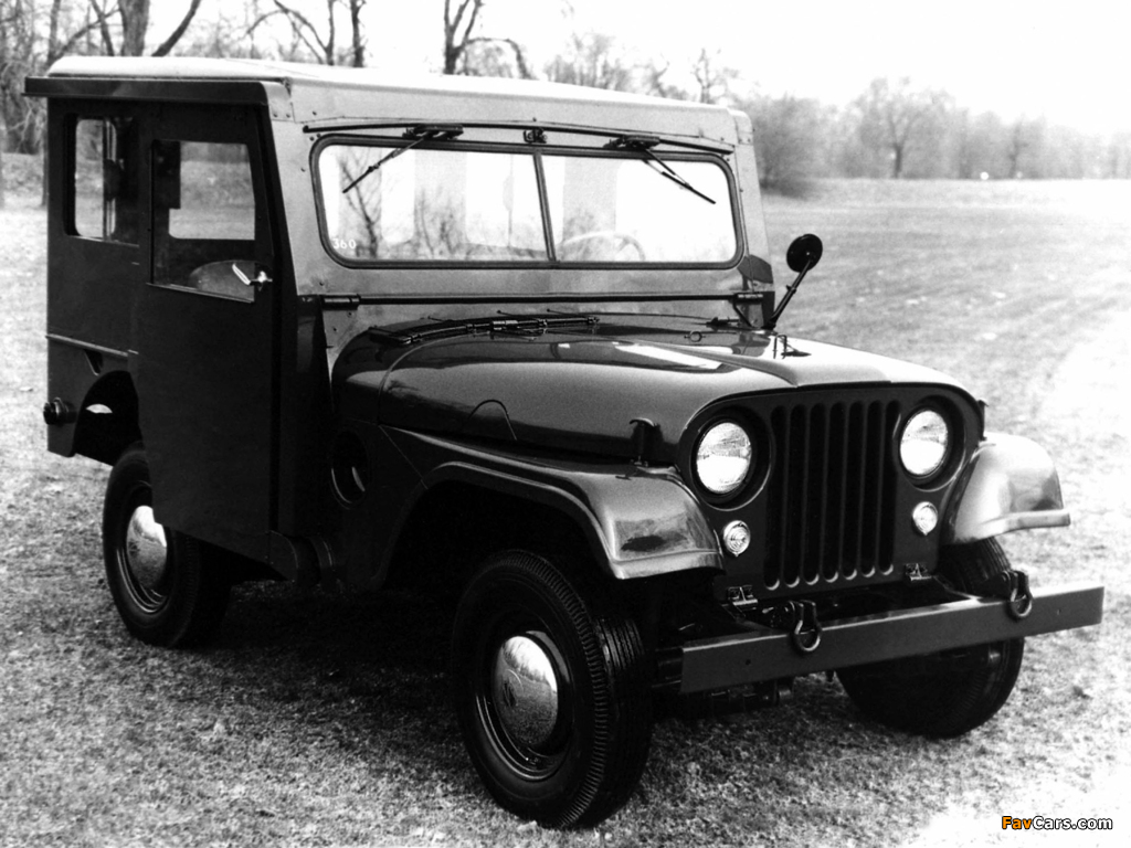 Jeep Dispatcher (DJ3A) 1955–56 photos (1024 x 768)
