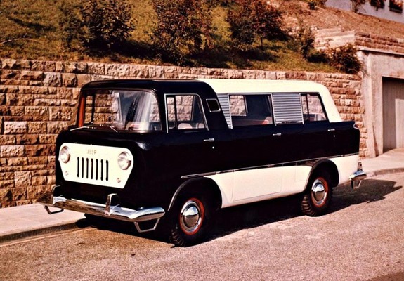 Pictures of Jeep FC-150 Commuter Van by Reutter 1958