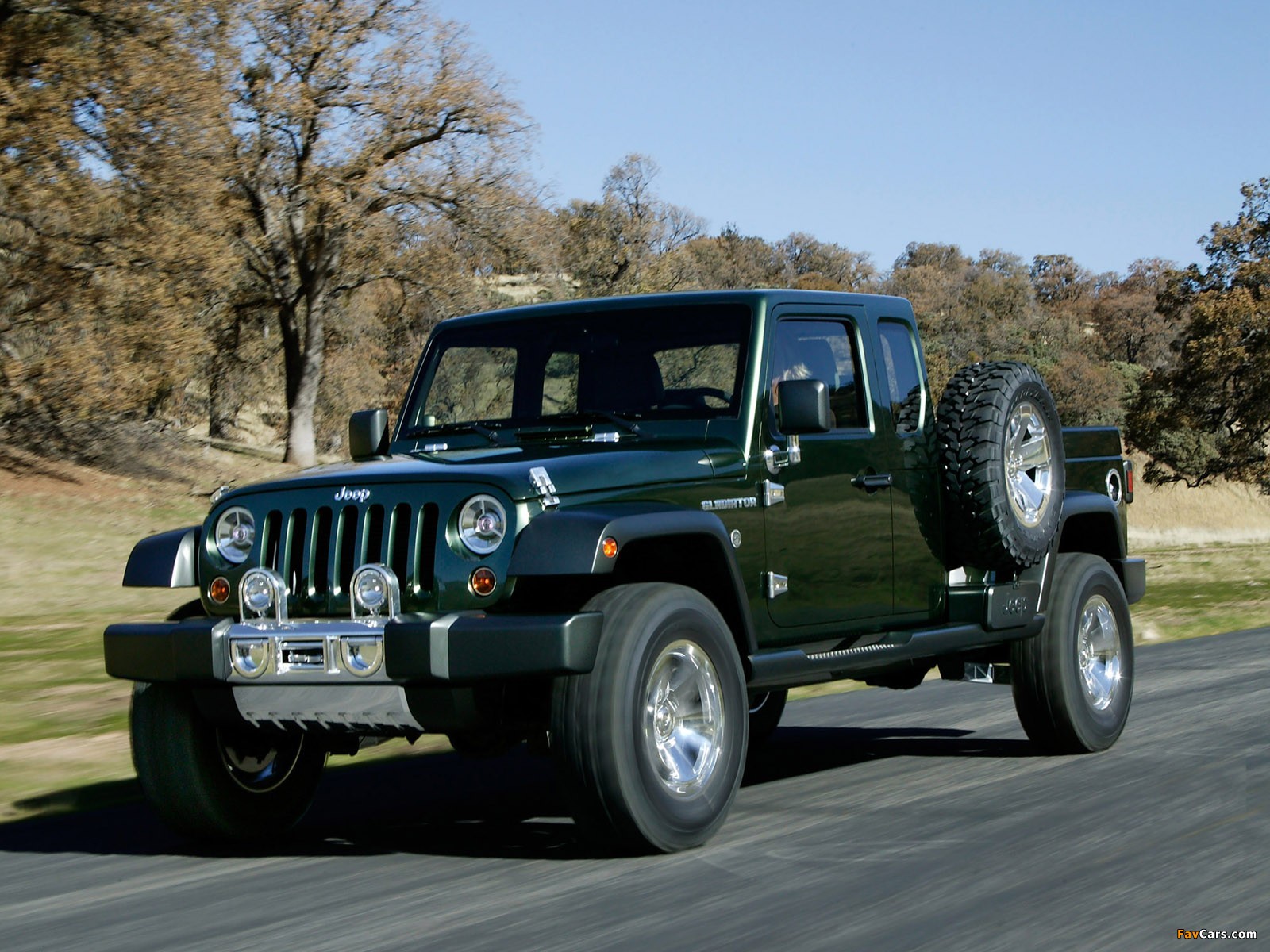 Jeep Gladiator Concept 2005 wallpapers (1600 x 1200)