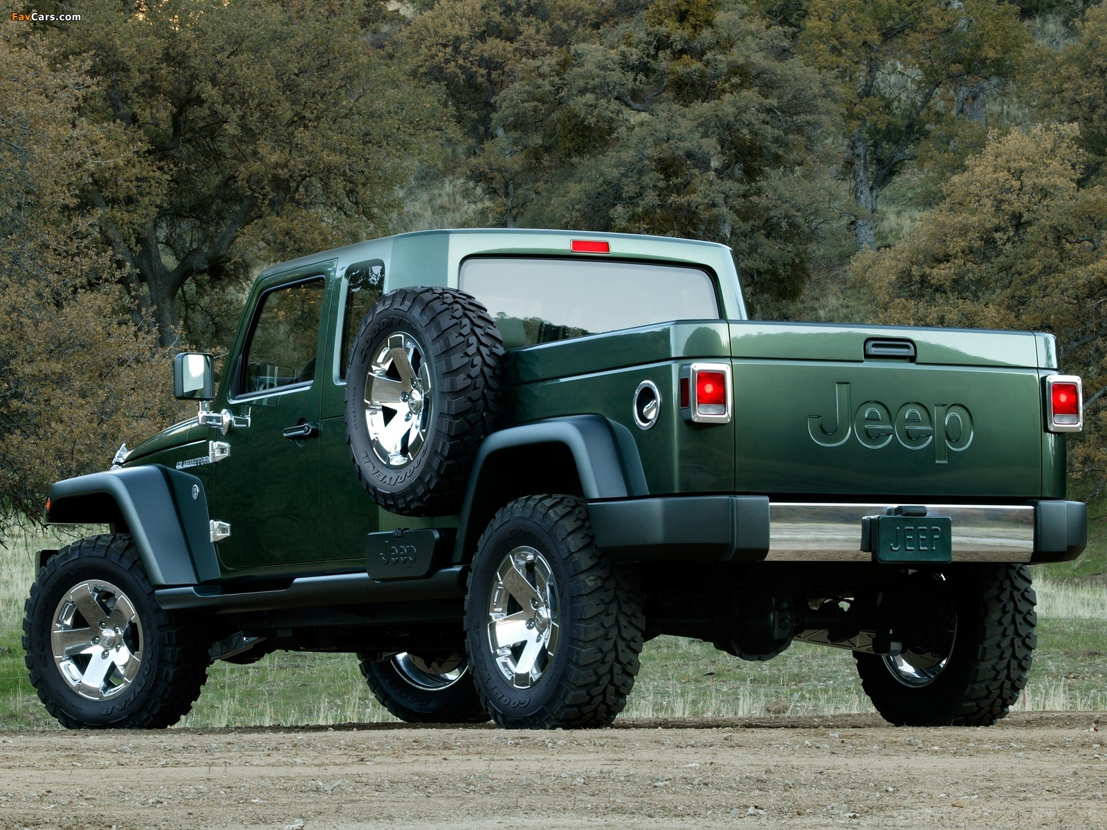 Jeep Gladiator Concept 2005 wallpapers (1600 x 1200)