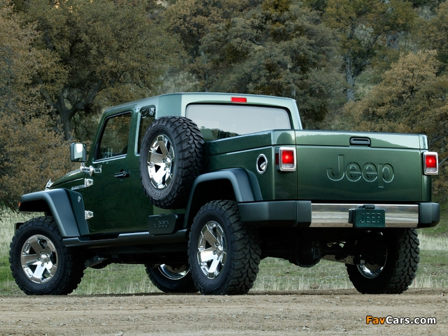 Jeep Gladiator Concept 2005 wallpapers (640 x 480)