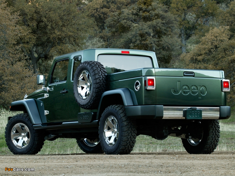 Jeep Gladiator Concept 2005 wallpapers (800 x 600)