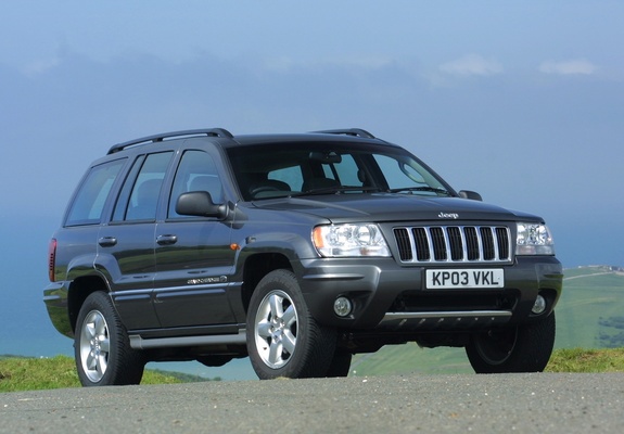 Images of Jeep Grand Cherokee Overland UK-spec (WJ) 2003–04