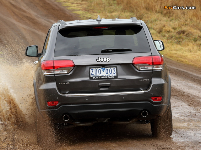 Images of Jeep Grand Cherokee Limited AU-spec (WK2) 2013 (640 x 480)