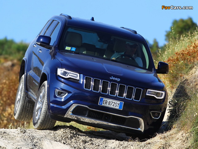 Images of Jeep Grand Cherokee Overland EU-spec (WK2) 2013 (640 x 480)