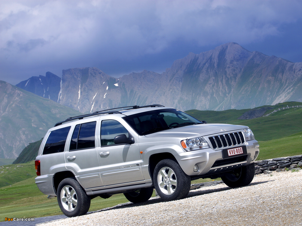 Images of Jeep Grand Cherokee Overland (WJ) 2002–04 (1024 x 768)
