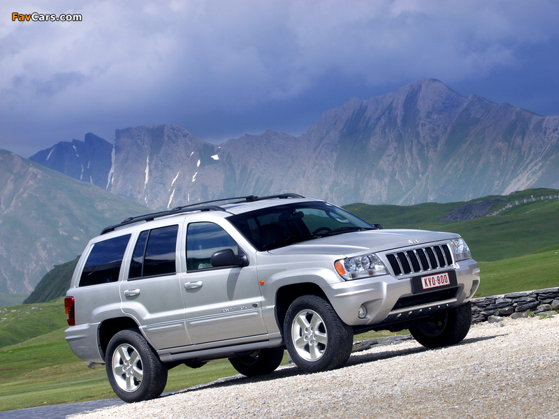 Images of Jeep Grand Cherokee Overland (WJ) 2002–04 (800 x 600)