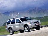 Images of Jeep Grand Cherokee Overland (WJ) 2002–04