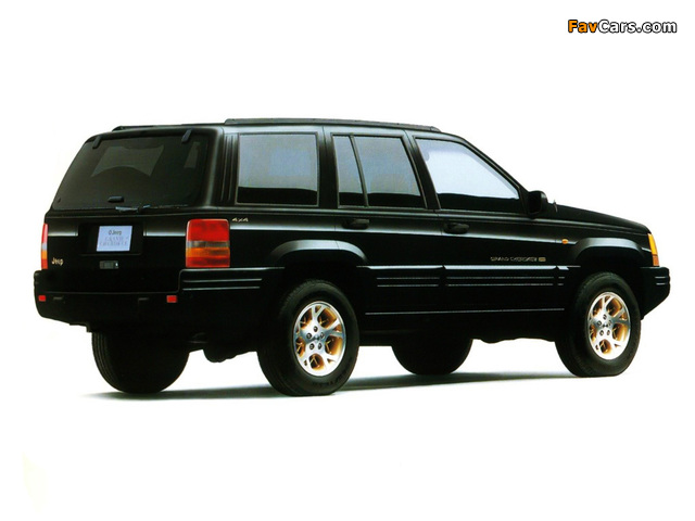 Jeep Grand Cherokee Limited JP-spec (ZJ) 1996–98 images (640 x 480)