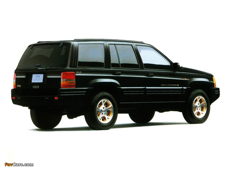 Jeep Grand Cherokee Limited JP-spec (ZJ) 1996–98 images (800 x 600)