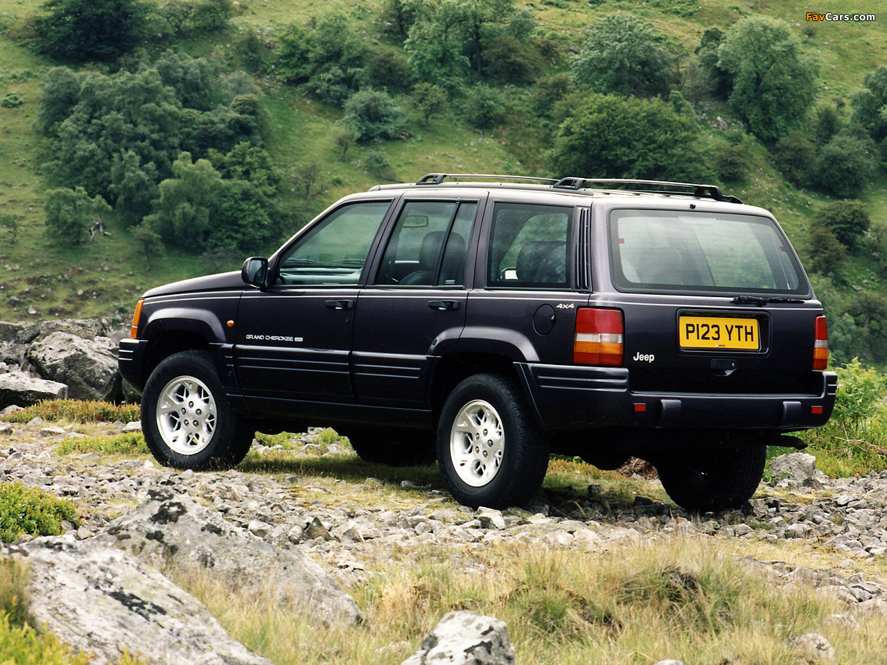 Jeep Grand Cherokee Limited UK-spec (ZJ) 1996–98 images (1280 x 960)
