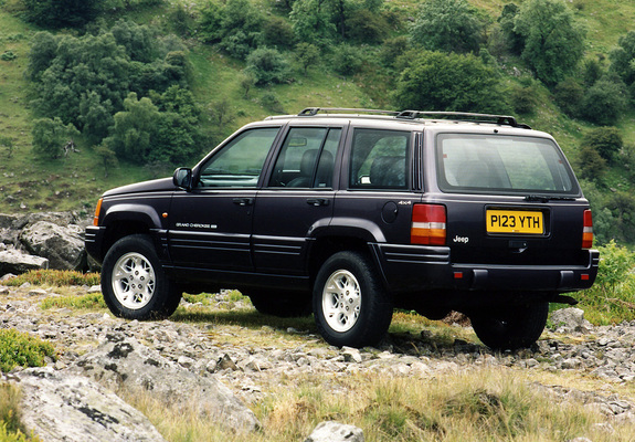 Jeep Grand Cherokee Limited UK-spec (ZJ) 1996–98 images