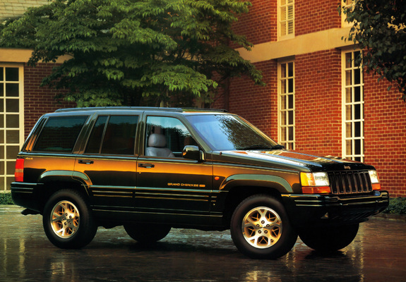 Jeep Grand Cherokee Limited JP-spec (ZJ) 1996–98 wallpapers